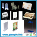 Any Size Any Style Customized Acrylic Menu Display From Guangzhou Satom